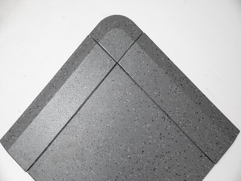 rolling resistance test on high density rubber gym floor